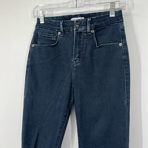 Good American High Rise Good Legs Jeans Distressed - Picture 2 of 7